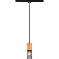 LED Railverlichting Hanglamp E27 - Mat Zwart Rond - Aluminium