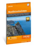Wandelkaart Turkart Nordkinnhalvoya | Noorwegen | Calazo Wandelkaart Turkart Nordkinnhalvoya | Noorwegen | Calazo