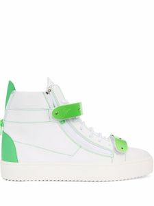 Giuseppe Zanotti baskets montantes Coby - Blanc