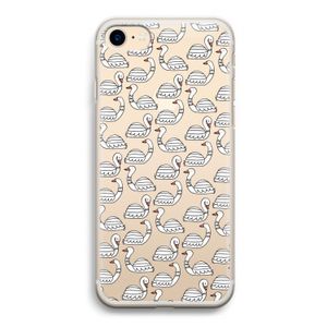 Zwanen: iPhone 7 Transparant Hoesje