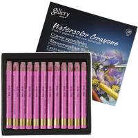 Mungyo Aquarelkrijt, l: 9,3 cm, dikte 8 mm, fris roze (316), 12 stuk/ 1 doos