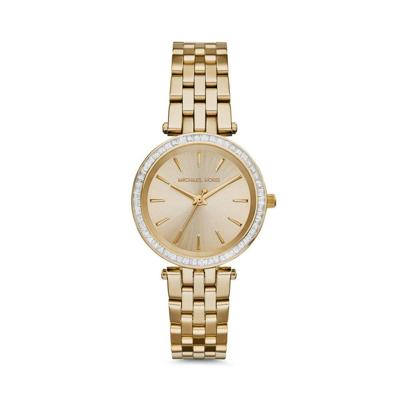 Michael Kors Dames Mini Darci goudkleurig roestvrijstalen horloge MK3365