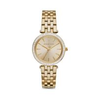 Michael Kors Dames Mini Darci goudkleurig roestvrijstalen horloge MK3365