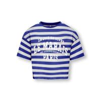 Kids ONLY zomer t-shirt S/S meisjes - loose fit - blauw - Kogolivia