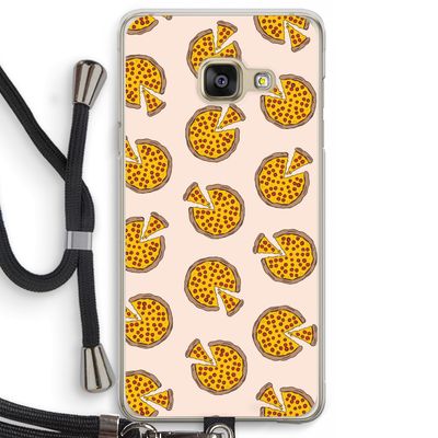 You Had Me At Pizza: Samsung Galaxy A3 (2016) Transparant Hoesje met koord