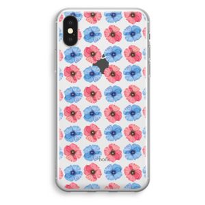Klaproosjes: iPhone XS Transparant Hoesje