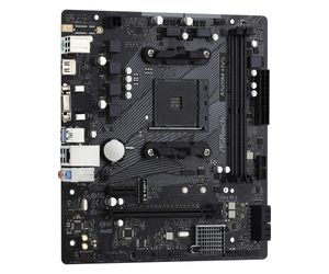 ASRock A520M-HVS Moederbord Socket AMD AM4 Vormfactor Micro-ATX Moederbord chipset AMD® A520