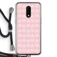 Ass 'n Titties: OnePlus 7 Transparant Hoesje met koord