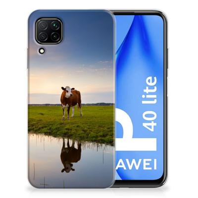 Huawei P40 Lite | TPU Hoesje | Koe