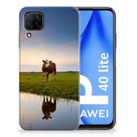 Huawei P40 Lite | TPU Hoesje | Koe