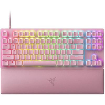 Huntsman V2 Tenkeyless Keyboard (Red Switch) - Quartz - US Qwerty Layout