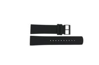 Horlogeband Skagen SKW6499 Leder Zwart 22mm