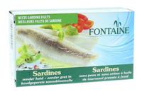 Fontaine Sardines zonder huid en graat (120 gr)