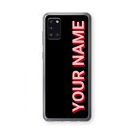 Namecase: Samsung Galaxy A31 Transparant Hoesje