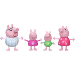 Peppa Pig Peppa's Familie in Pyjama Speelfiguur