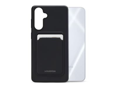 Mobilize Mobilize Rubber Gelly Card Case Samsung Galaxy A16 4G/5G Matt Black
