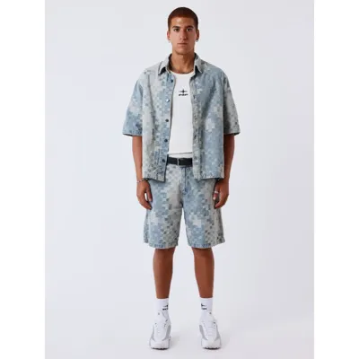 Project X Paris 2693115 Denim Zomerset Heren Lichtblauw - Maat XL - Kleur: Lichtblauw | Soccerfanshop