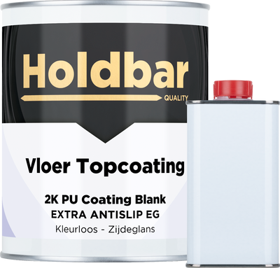 Holdbar Vloer Topcoating Extra Antislip (Extra Grof) Zijdeglans 1 Kg