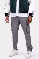 Couture Club Technical Slim Cargo Broek Heren Grijs - Maat S - Kleur: Grijs | Soccerfanshop