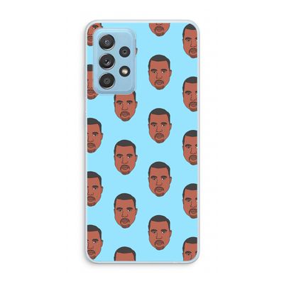 Kanye Call Me?: Samsung Galaxy A73 Transparant Hoesje