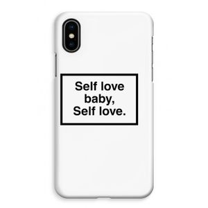 Self love: iPhone XS Max Volledig Geprint Hoesje