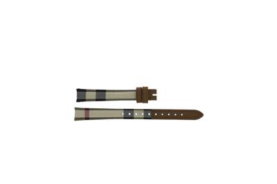 Horlogeband Burberry BU10201 Leder Multicolor 12mm