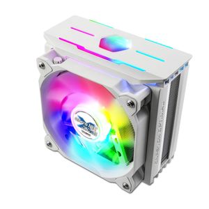 Zalman CNPS10X OPTIMAII, 120mm RGB PWM Fan / RGB Spectrum1,350 -2,100RPM uPWM / 18 -28.0dBA, Intel LGA 2066, 2011-V3 115x, 1200, 1366, AMD AM4, AM3+, AM3,, FM2+, FM2 Processor Koeler 12 cm Wit 1 stuk(s)