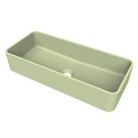 Arcqua Case Opbouw Waskom Rechthoek 60x26 Mat Pastel Groen Arcqua