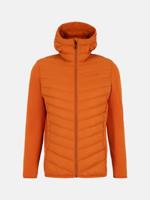 Peak Performance Frost Down Hybrid Hood Isolatiejas Heren Gold Flame L Peak Performance Frost Down Hybrid Hood Isolatiejas Heren Gold Flame L