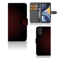 Motorola Moto G22 | Telefoon Hoesje | Geruit Rood