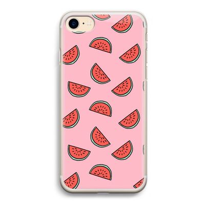 Watermeloen: iPhone 7 Transparant Hoesje