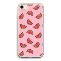 Watermeloen: iPhone 7 Transparant Hoesje