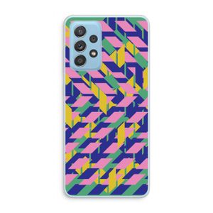 Skew Blush 1: Samsung Galaxy A73 Transparant Hoesje