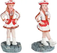 Luville Molendam Carnaval dansers girls 2 stuks