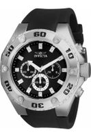 Horlogeband Invicta 21563 Rubber Zwart 18mm - thumbnail