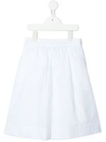 Fendi Kids jupe à motif FF brodé - Blanc