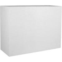 PLASTIC EDA Bloempot Wall Loft Graphit - 46 L - 78,5 x 29,5 x 60 cm - Witte ceruse