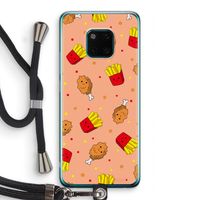 Chicken 'n Fries: Huawei Mate 20 Pro Transparant Hoesje met koord