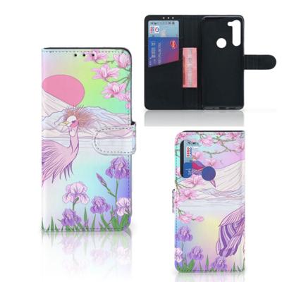 Motorola G8 Power | Telefoonhoesje | Met pasjeshouder | Bird