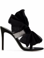Giuseppe Zanotti sandales Amabel à détail de nœud - Noir