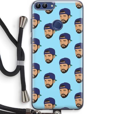 Drake Away: Huawei P Smart (2018) Transparant Hoesje met koord
