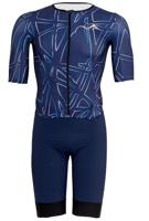 Sailfish Aerosuit perform trisuit korte mouw donkerblauw heren S