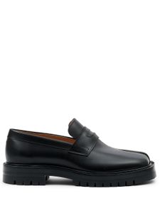 Maison Margiela mocassins Tabi en cuir - Noir