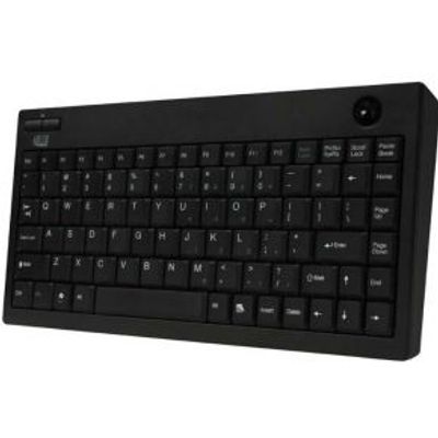 Adesso EasyTrack 3100 Mini Trackball toetsenbord Draadloos Zwart