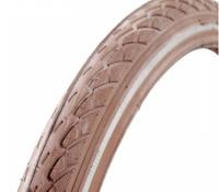 Deli Tire Buitenbanddeli 26x1.75 47-559 bruin reflectie