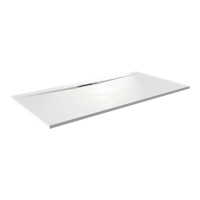 Balmani Dolce douchebak 180 x 90 cm Solid Surface mat wit