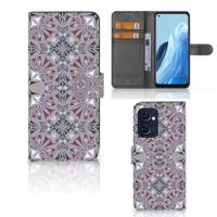 OPPO Find X5 Lite | Reno 7 5G | Bookcase | Flower Tiles