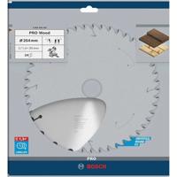 Bosch Professional Cirkelzaagblad voor Hout | PRO Wood | Ø 254mm Asgat 30mm 24T - 2608640434