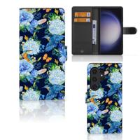 Telefoonhoesje | Met pasjeshouder | voor Samsung Galaxy S24 Ultra IJsvogel