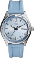 Horlogeband Fossil FS5537 Silicoon Blauw 22mm